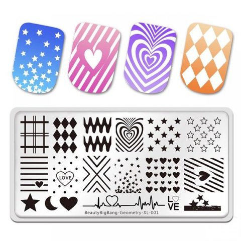 Пластина BeautyBigBang XL-001