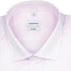 Сорочка мужская Seidensticker Shaped Fit 01.845080-42 в розовую полоску