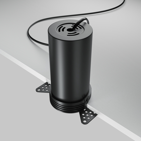 Встраиваемый светильник Maytoni Focus led DL125-L12-4K-TRS-B