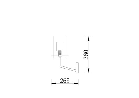 Настенный светильник Freya Felicity FR5206WL-01FG
