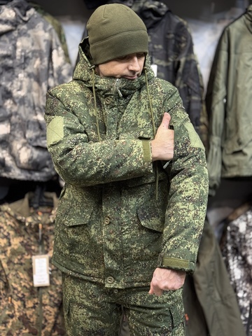 Костюм тактический горка пиксель зима