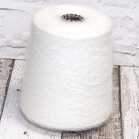 Кидмохер стрейч IGEA / SHANNON 1350 белый молочный