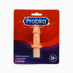 Пробка для вина Probka, 8×3 см, 18+