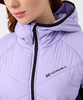 Премиальная куртка для лыж и зимнего бега Nordski Hybrid Warm 2.0 Lavender/Black W женская