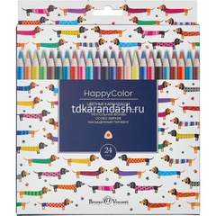 Карандаши 24 цвета 