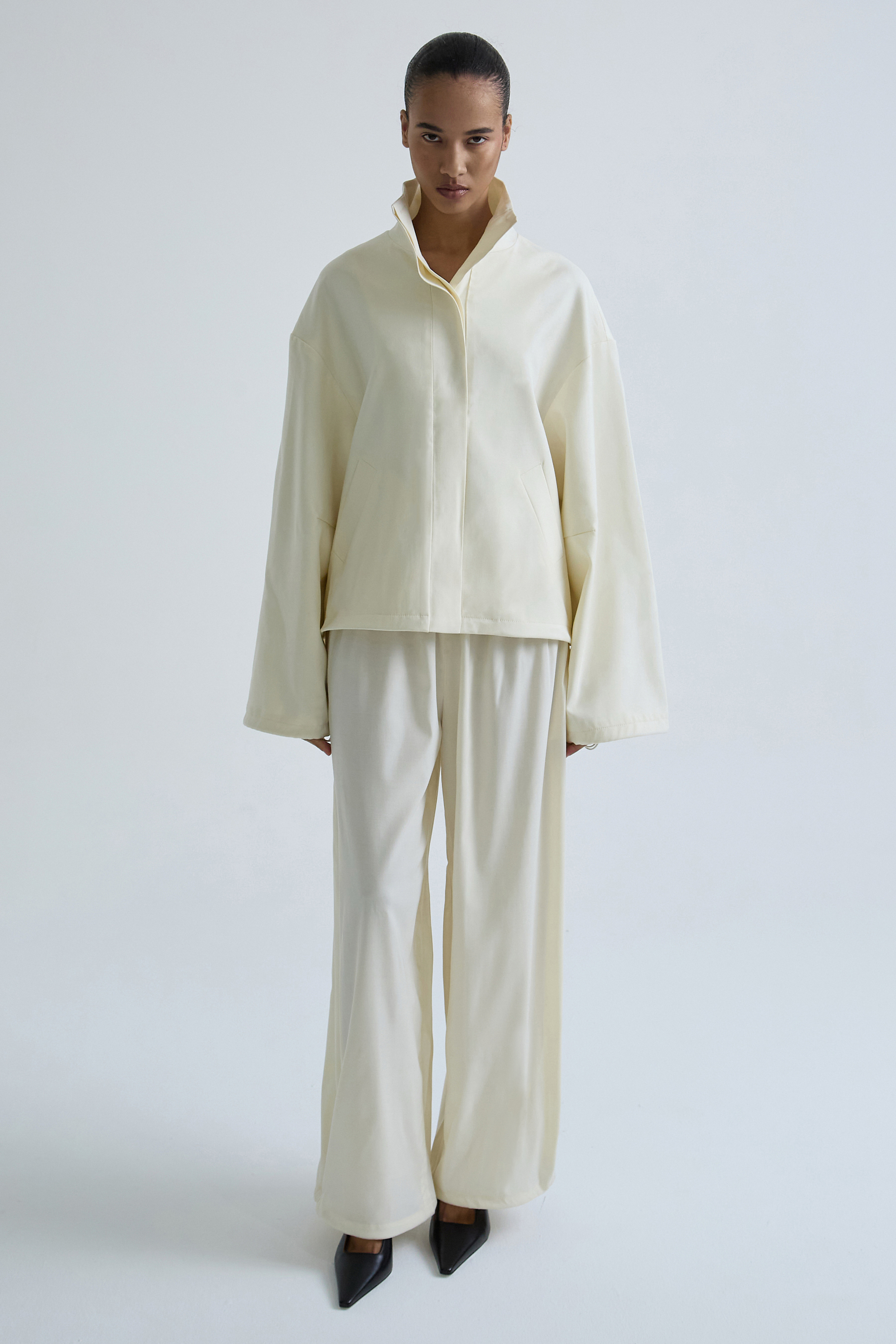 Бомбер Flow из шерсти