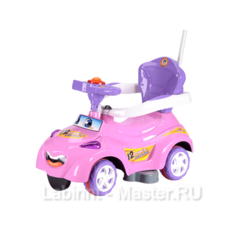 Детский толокар/каталка  "MalinaBay НТ-5512" розовый