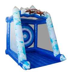 Надувной дартс «Снежное шоу» на подкачке, диаметр 3 м, размер 3×3×2,5 м