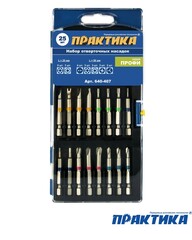 Набор бит ПРАКТИКА Профи 25 шт. ПРО (640-407)