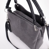 Сумка Саломея 264 македония серый+черный