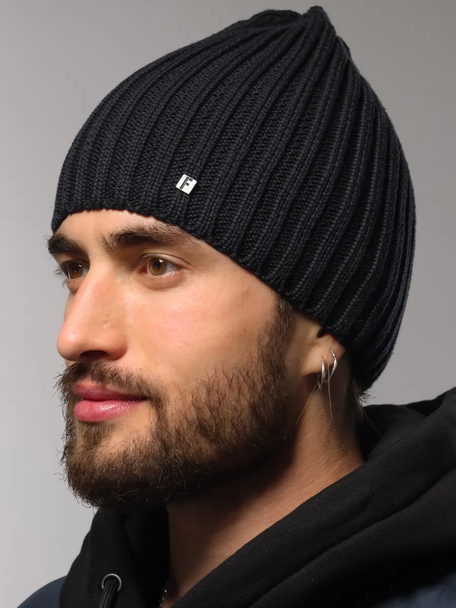 Шапка зимняя с флисом весенняя