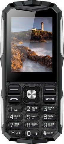 Мобильный телефон Vertex K213 Black/silver