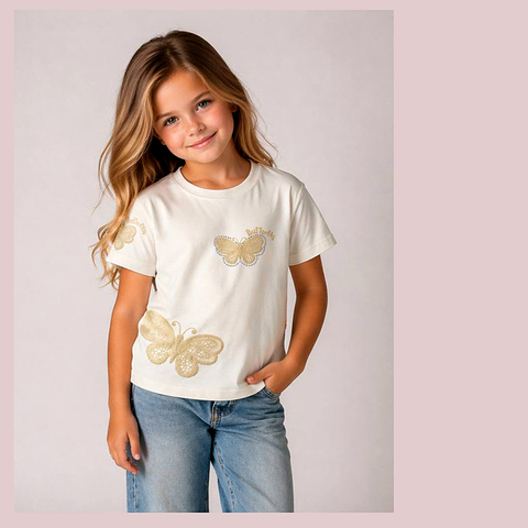 Футболка хлопок д (4-8) 260416-N615