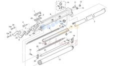 Зарядный вал Ricoh AD027018 для Ricoh Aficio 1015/1018, 1113, 2015, 2018, 2020, 3025/3030, MP 1500/1600, 2000/2001, 2352/2501, 2510/2550, 2553/2851, 2852/3010, 3053/3350, 3351/3352, 3353 (AD027018, AD027014, G0523510) — фото 5