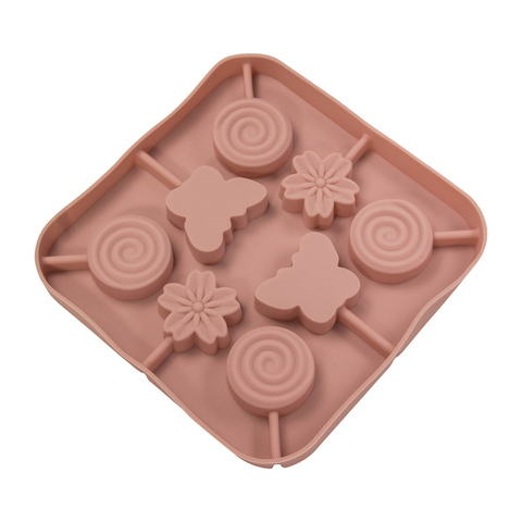 Форма силиконовая для леденцов и шоколада 