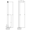 GESSI Outdoor 57203#237 Душевая система, матовая сталь