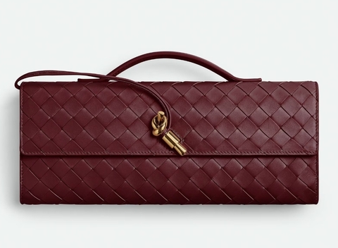 Клатч Bottega Veneta Andiamo Бароло