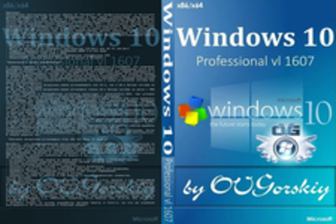 Windows 10 Professional x86/x64 1607 Orig w.BootMenu by OVGorskiy 11.2016 1DVD [2016, RUS]