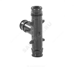 Тройник для PE-X труб радиальный PPSU Дн 16 РОС