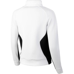 Женская теннисная куртка Lotto Squadra W II Jacket - bright white/all black