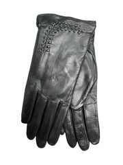 Перчатки.Женские.Материал верха: Кожаные люкс качества.Подклад: Плюш-флис.В упаковке 5 шт.