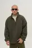 Толстовка Kultura Half Zip Fleece хаки