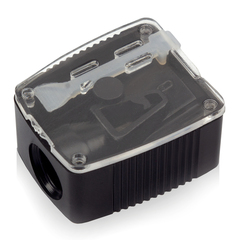 TF Точилка для косметических карандашей ОДИНАРНАЯ со стиком и контейнером TS02