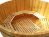 Купель круглая из кедра h120 / Ø200 / 4 см