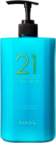 Masil 21P Гель для душа и умывания с пробиотиками Masil 2Robiotics Skin Wash
