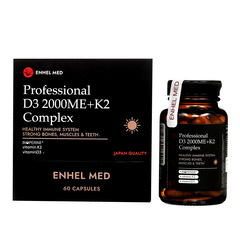 Витаминный комплекс D3 + K2 Enhel Med с биоперином