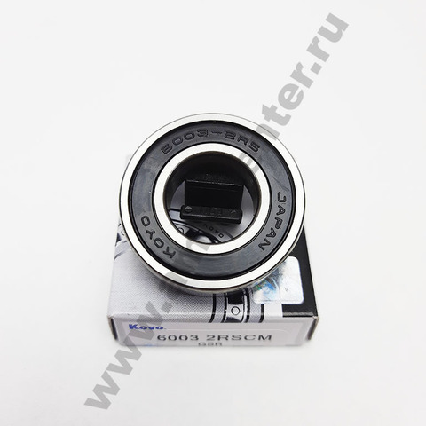 Подшипник шариковый радиальный однорядный Koyo 6003-2RS CM 17X35X10