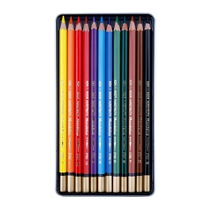 Карандаши акварельные KOH-I-NOOR MONDELUZ 3722, 12 цветов