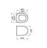 Vitra 800-003-709 *Norm Fit Крышка Дюропласт с микролифтом