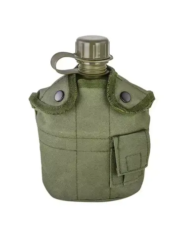 Фляга US 1л. с котелком (olive)
