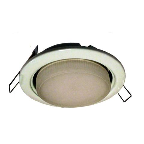 Ecola Светильник GX53 H4 белый LED 4,2W 2800K матовая Light