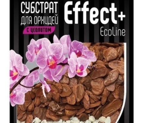 Субстрат для орхидей с цеолитом Effect+ 19-28мм EcoLine 2л