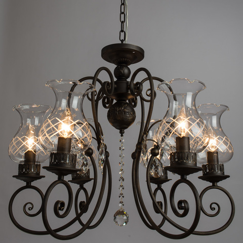 Люстра Arte Lamp Palermo A2053LM-6BR