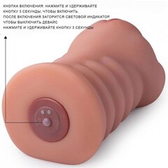 Реалистичный мастурбатор в виде вагины и половых губ Ramar