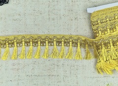 Тесьма люрекс, ш. 6 см, золото