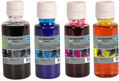 Чернила Cactus CS-GT51/GT52set GT51/GT52 голубой/пурпурный/желтый/черный набор 3x70мл для HP Ink Tank 110/115/116/118/310/315/316/318/319/515/615; Wireless 410/411/415/416/418/419; GT 5810/5820/5812/5822