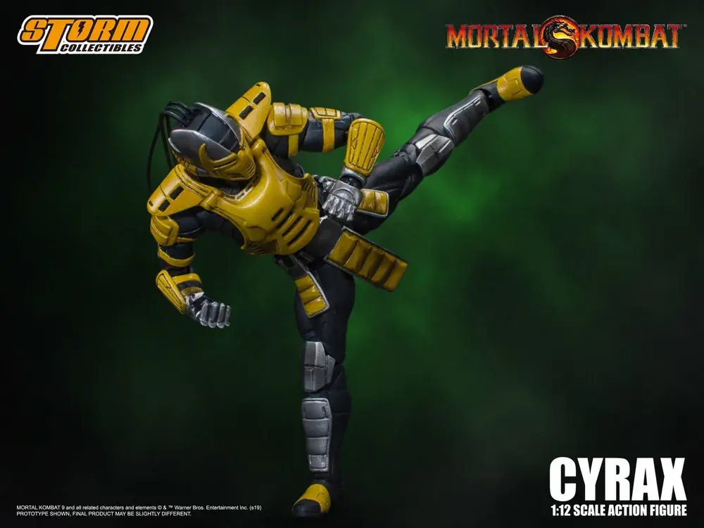 Фигурка Сайракс масштаб 1/12 Мортал Комбат Storm Collectibles
