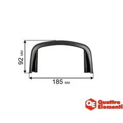 Ручка-рукоятка QUATTRO ELEMENTI A600/800 верхняя (770-629-061)