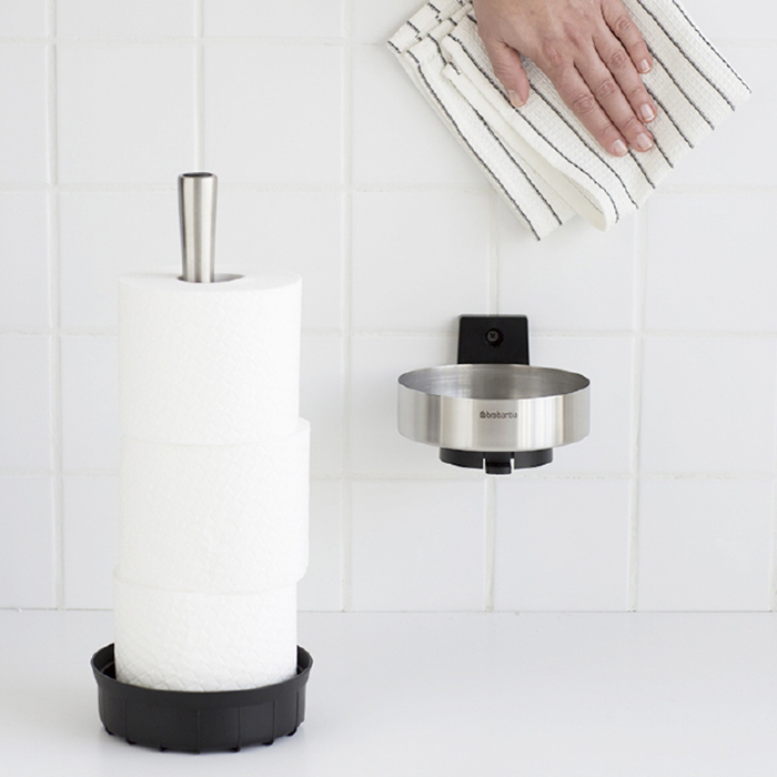 Держатель для хранения туалетной бумаги Profile, Стальной матовый, арт. 427220 - фото 3
