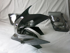 Комплект пластика чёрный Kawasaki ZZR 400-2 ZZR 600-2