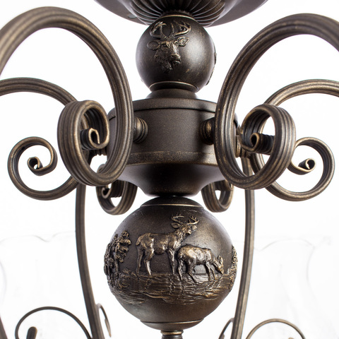 Люстра Arte Lamp Palermo A2053LM-6BR