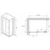 Abber Schwarzer Diamant AG301105-S905 Душевой уголок, 110x90x190