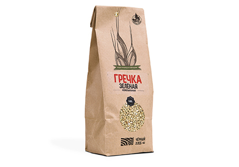 Крупа гречневая ядрица непропаренная БИО, 500г
