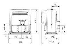 BX608AGS (801MS-0050) привод Came