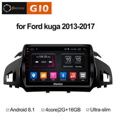 Штатная магнитола на Android 8.1 для Ford Kuga Ownice G10 S9203E