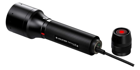 Фонарь ручной Led Lenser P6R Core QC, чёрный, светодиодный,x1 (502517)